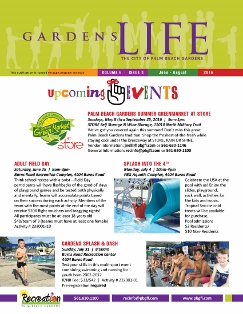June-August 2016 Gardens Life brochure